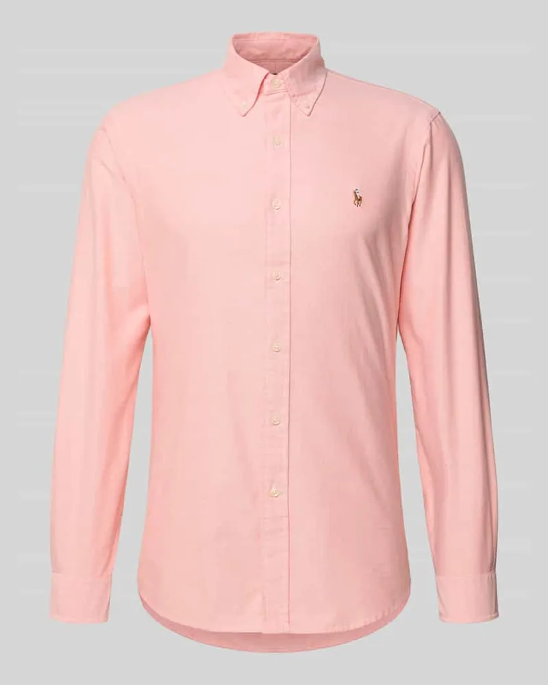 Ralph Lauren Freizeithemd mit Knopfleiste Lachs