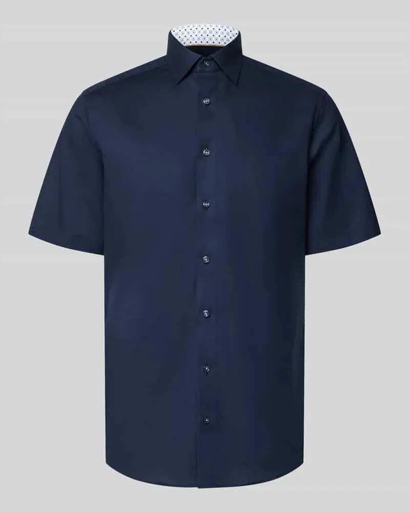 Olymp Regular Fit Business-Hemd mit Kentkragen Royal