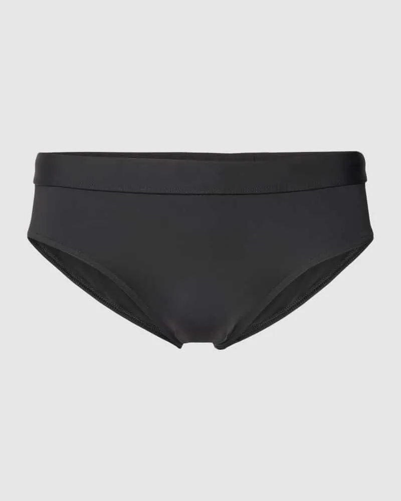 Calvin Klein Badehose mit Label-Print Black