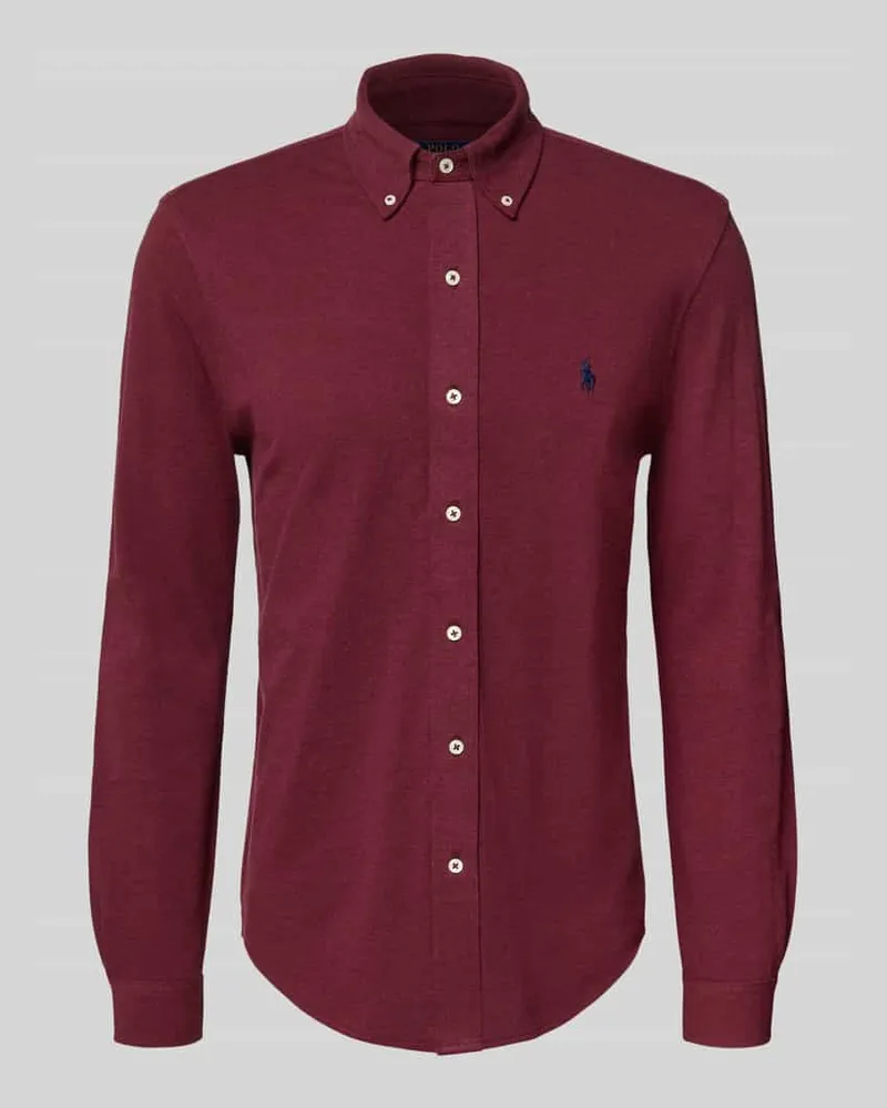 Ralph Lauren Regular Fit Freizeithemd mit Button-Down-Kragen Rot