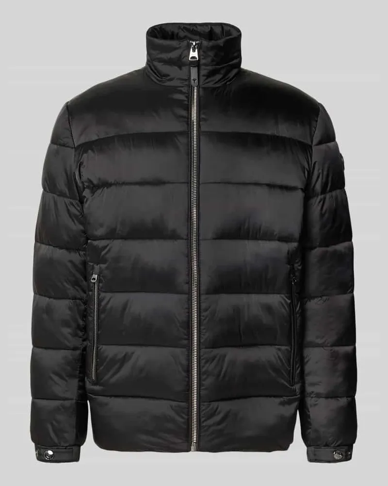 JOOP! Regular Fit Steppjacke mit Stehkragen Black