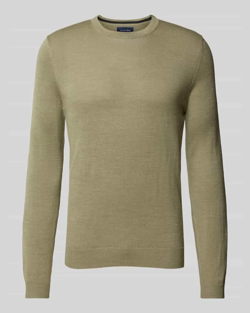 Christian Berg Strickpullover mit Rundhalsausschnitt 