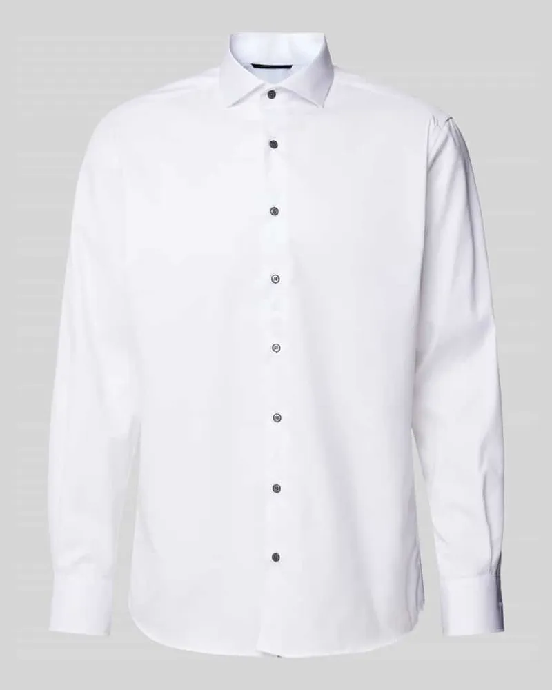 Eterna Regular Fit Businesshemd aus Uni Solid 