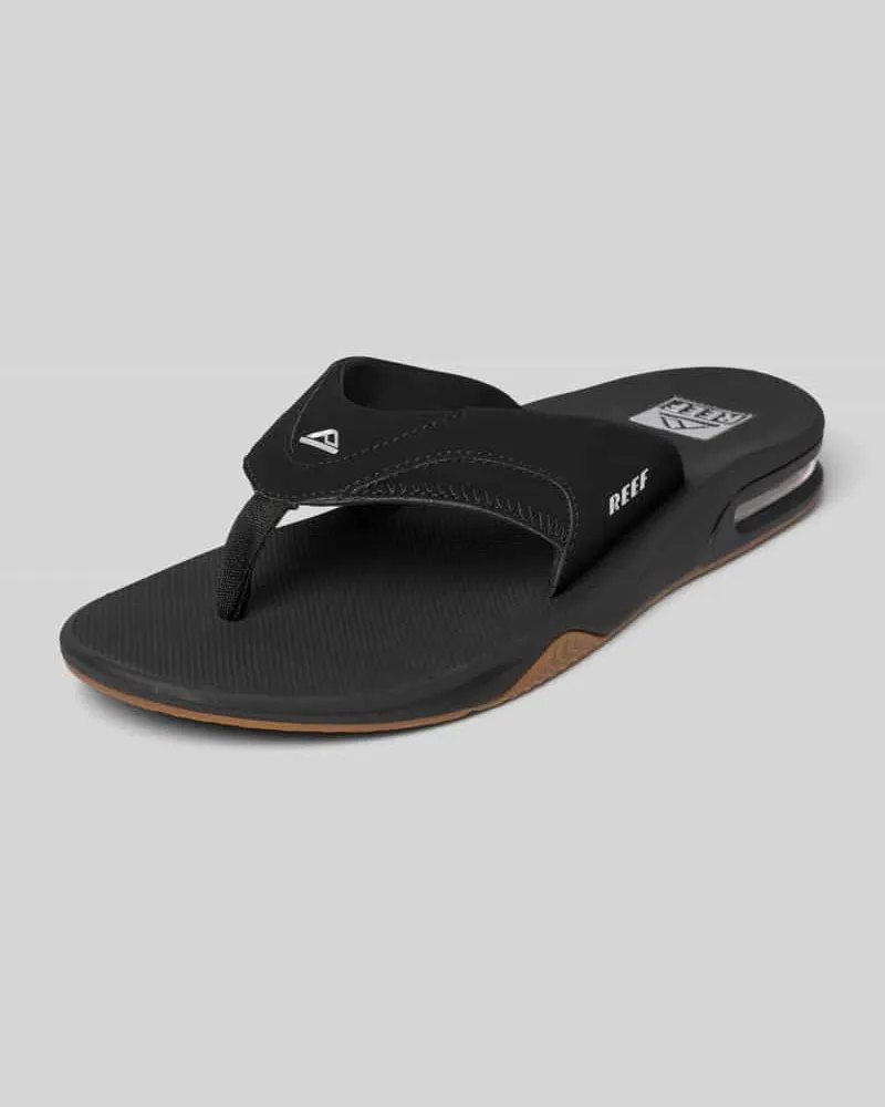 Reef Zehentrenner mit Label-Details Modell 'FANNING Black