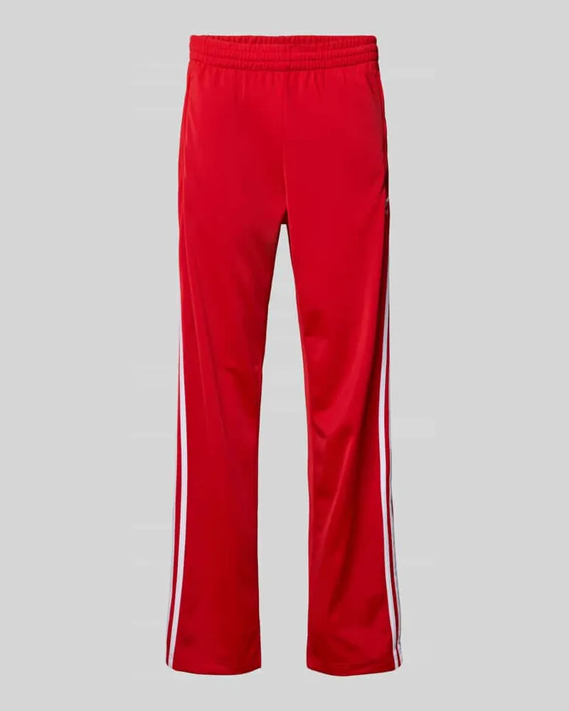 adidas Sweatpants mit elastischem Bund Rot
