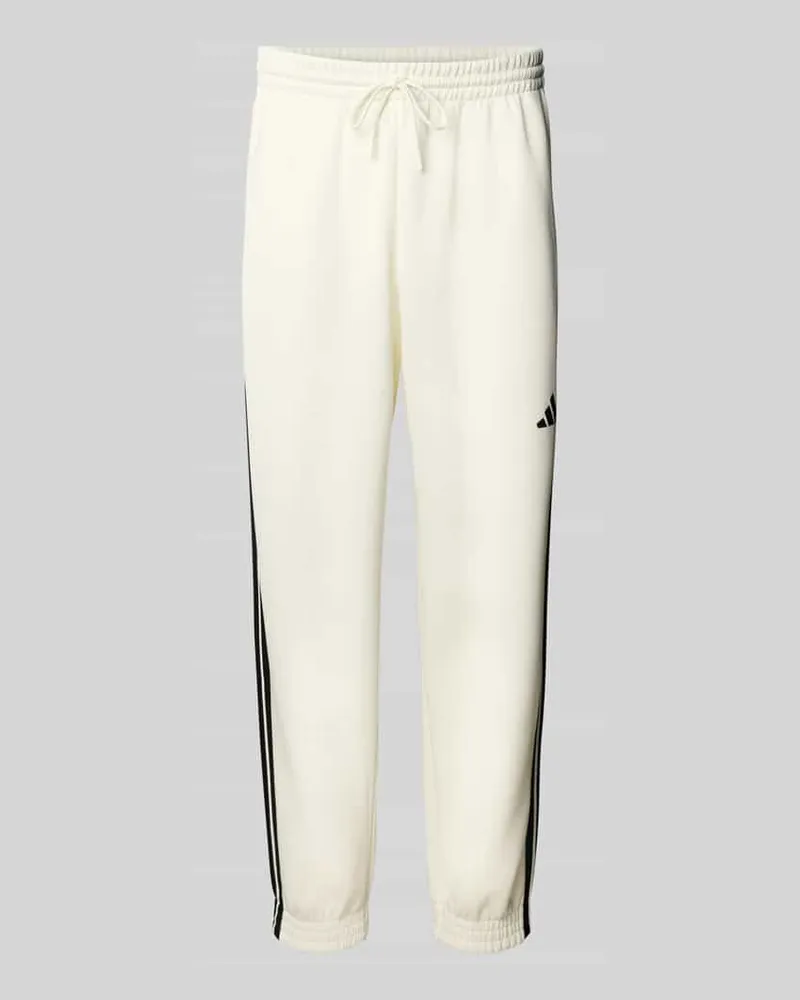 adidas Relaxed Fit Sweatpants mit Logo-Stitching Modell 'Stadium 
