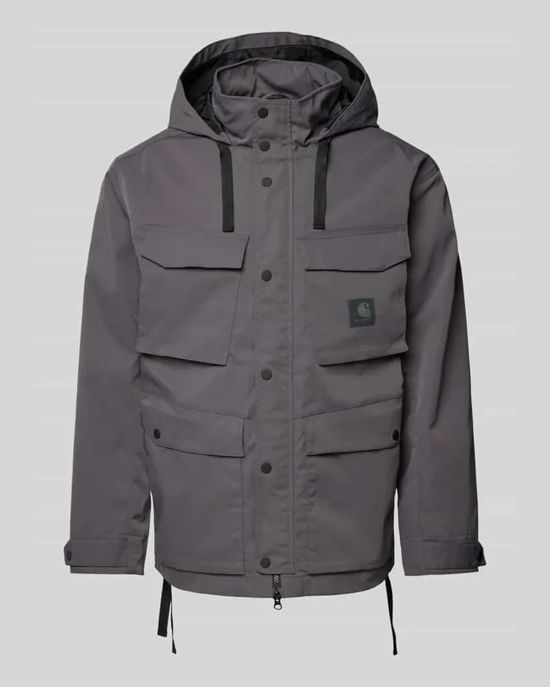 Carhartt WIP Jacke mit Kapuze Modell 'BALTO Anthrazit