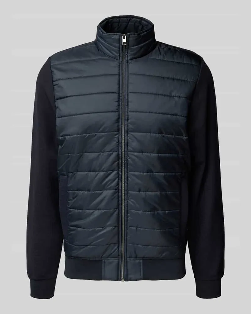 Christian Berg Steppjacke mit Stehkragen 