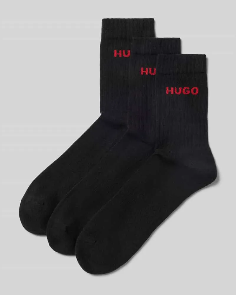HUGO BOSS T-Shirt aus reiner Baumwolle Black