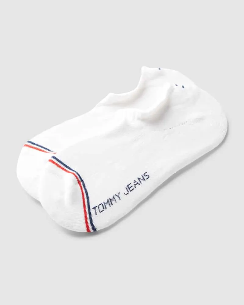 Tommy Hilfiger Füßlinge mit Kontraststreifen im 2er-Pack 