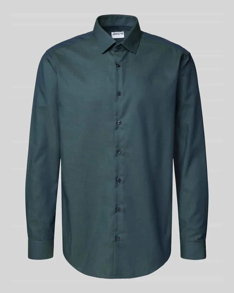 JAKE*S Regular Fit Business-Hemd mit Kentkragen 