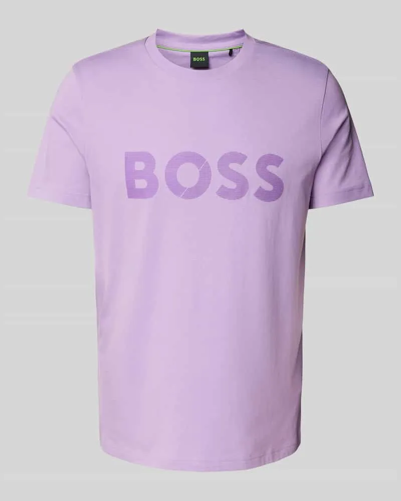 HUGO BOSS T-Shirt mit Label-Print 