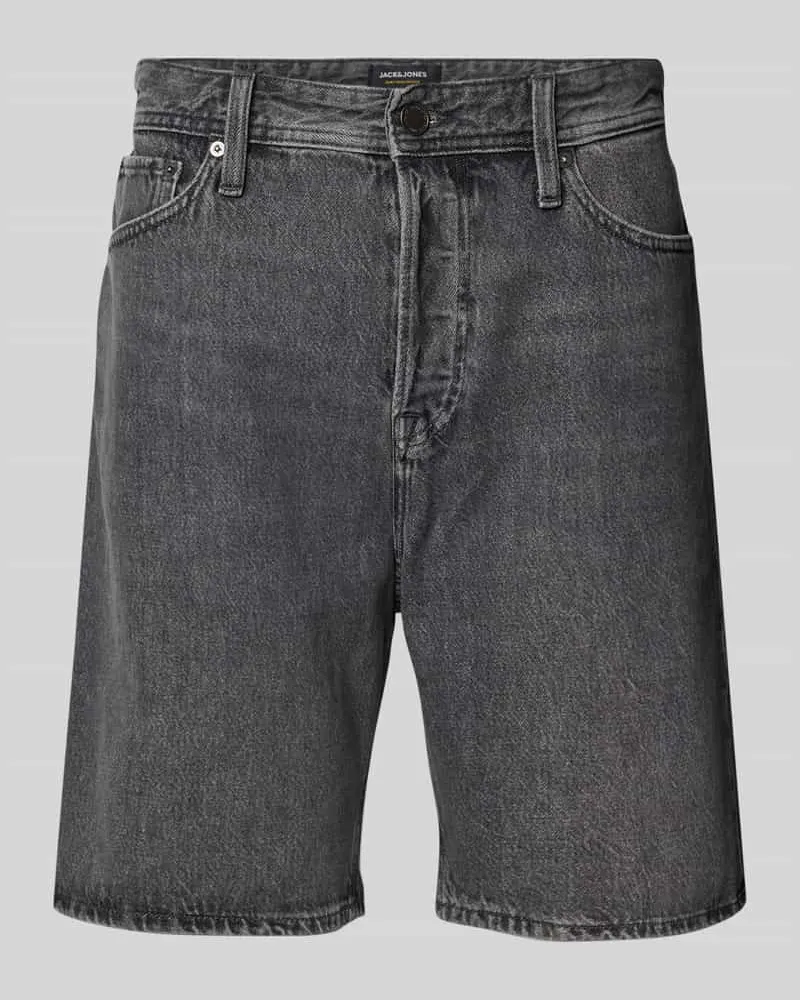 Jack & Jones Loose Fit Jeansshorts im 5-Pocket-Design Modell 'TONY 