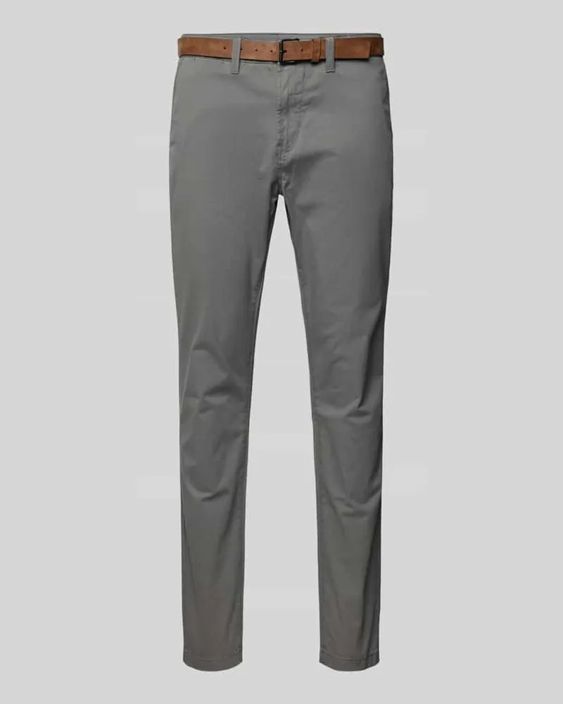 Tom Tailor Slim Fit Chino mit Gürtel 