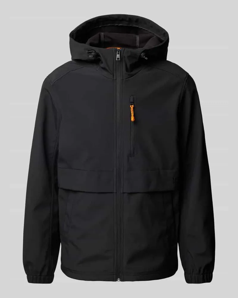 Tom Tailor Regular Fit Funktionsjacke mit Kapuze 