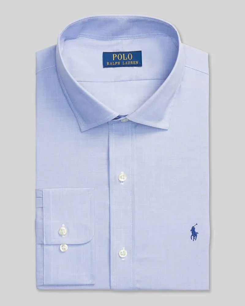 Ralph Lauren Regular Fit Businesshemd aus reiner Baumwolle Hellblau