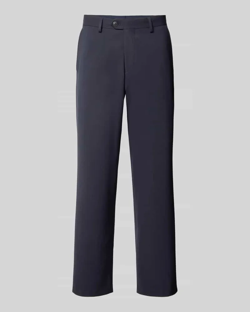 Selected Loose Fit Anzughose mit Gürtelschlaufen Modell 'LOOSE-LIAM Marine