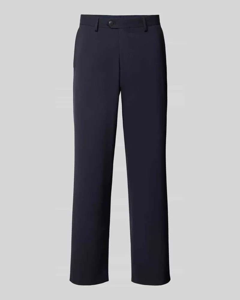 Selected Loose Fit Anzughose mit Gürtelschlaufen Modell 'LOOSE-LIAM Marine