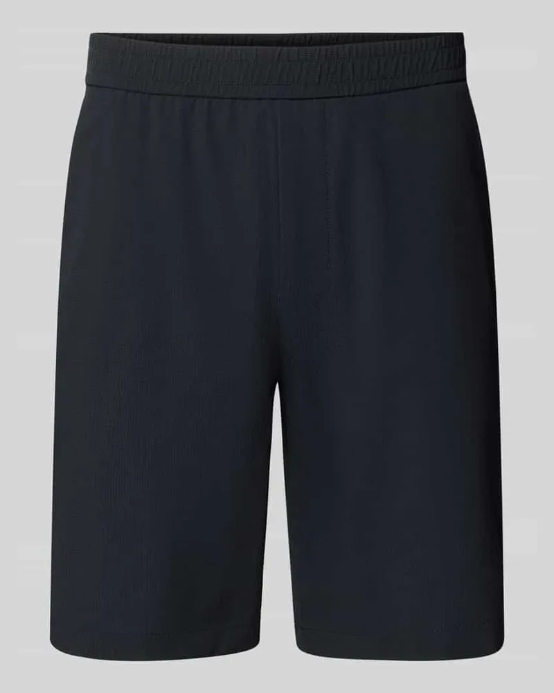 HUGO BOSS Regular Fit Shorts aus schnell trocknendem Material 