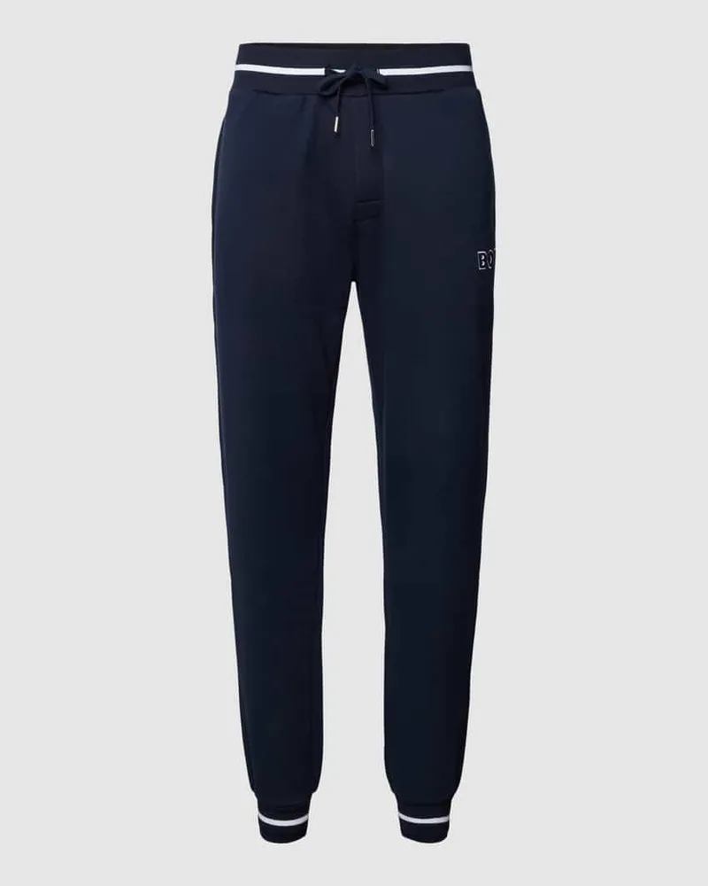 HUGO BOSS Sweatpants mit elastischem Bund und Tunnelzug 