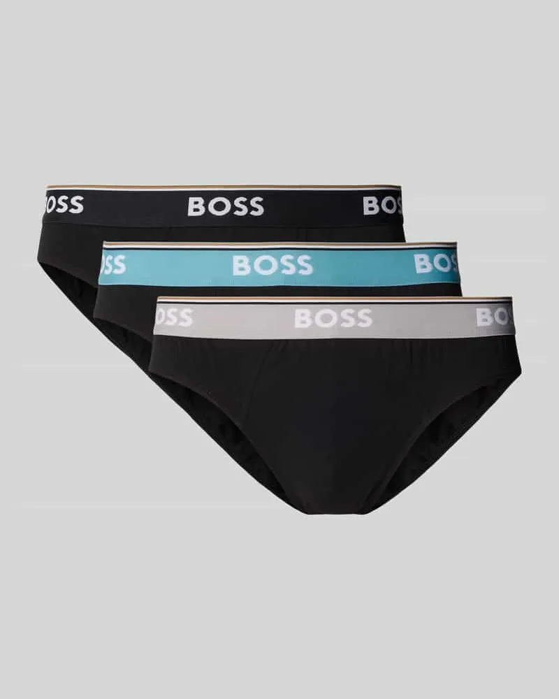 HUGO BOSS Slip aus Baumwoll-Elasthan-Mix im 3er-Pack 