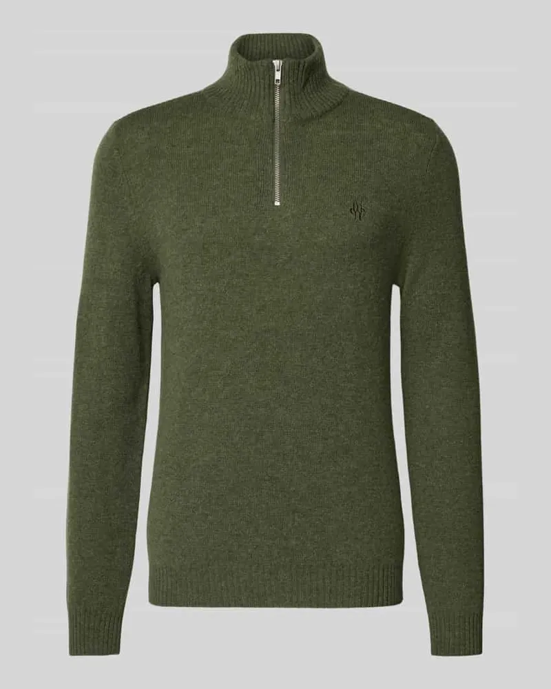 McNeal Strickpullover mit Troyer-Kragen 