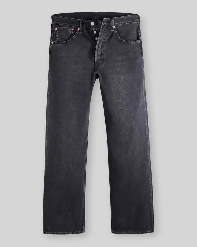 Levi's Loose Fit Jeans aus reiner Baumwolle Modell '501® LOOSE Dunkelgrau