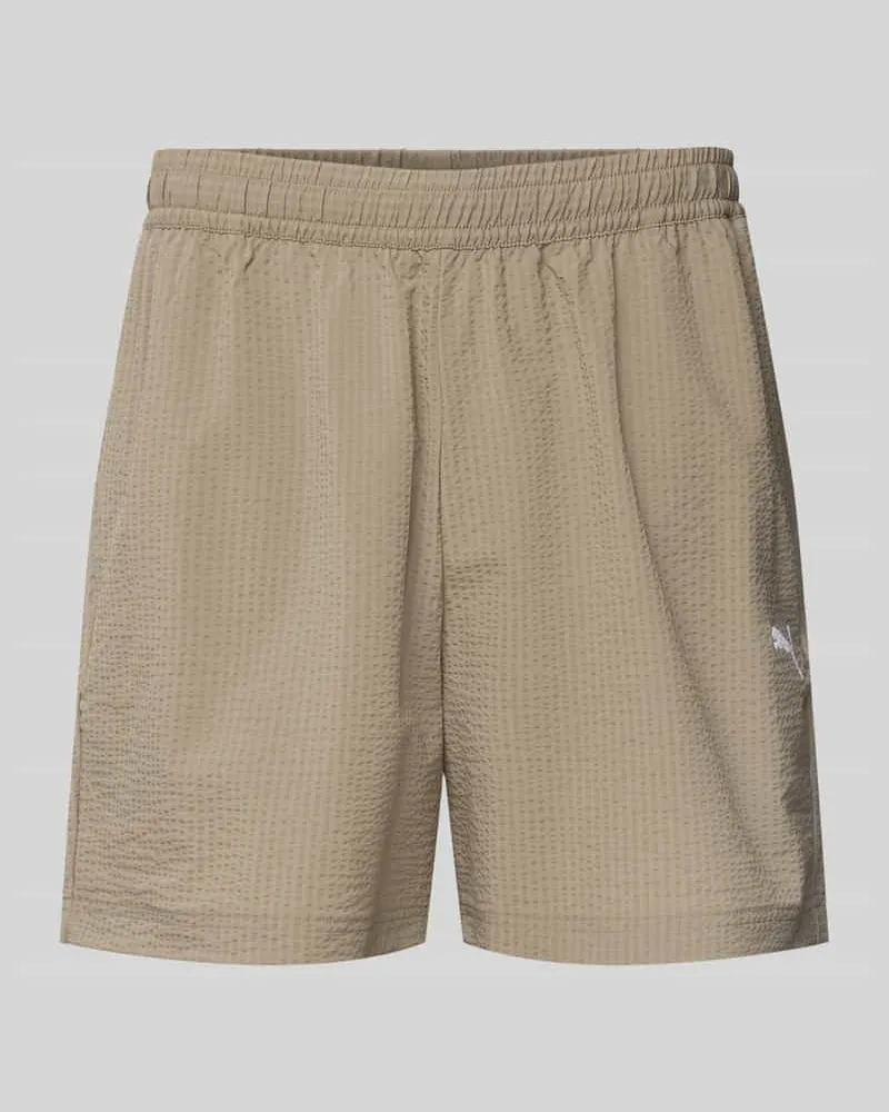 Puma Shorts mit Label-Stitching 