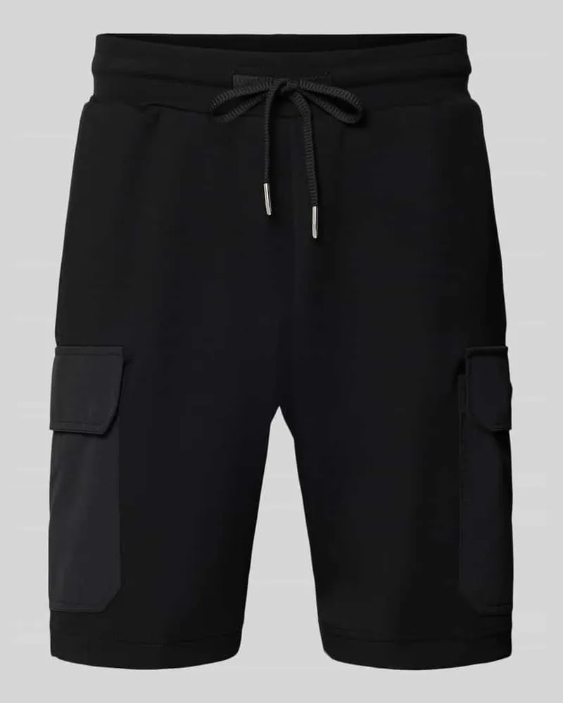Antony Morato Regular Fit Shorts mit Cargo-Taschen Black