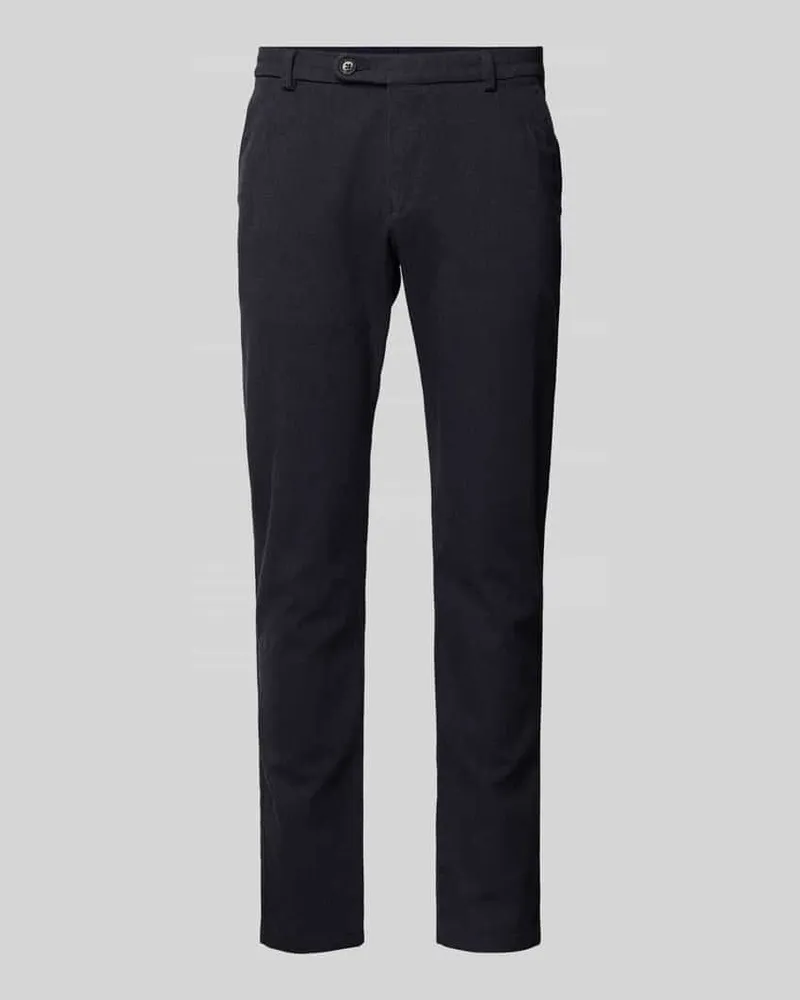 Bugatti Modern Fit Stoffhose mit französischen Eingrifftaschen 