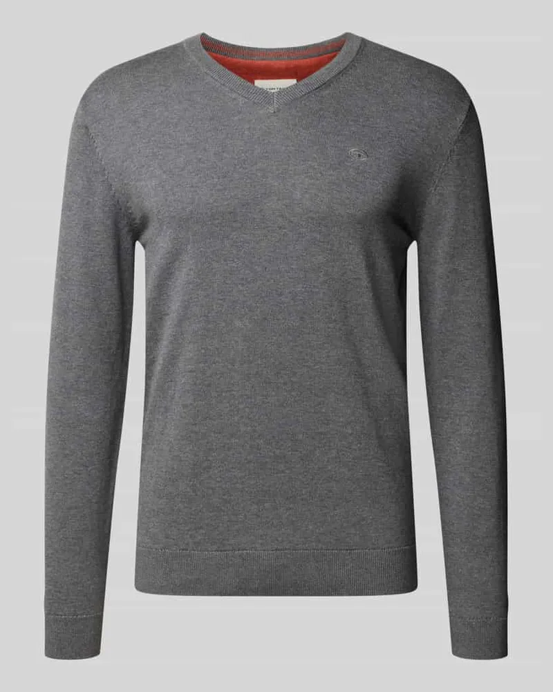 Tom Tailor Regular Fit Pullover aus reiner Baumwolle 