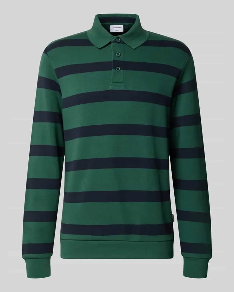Lindbergh Regular Fit Poloshirt Dunkelgruen