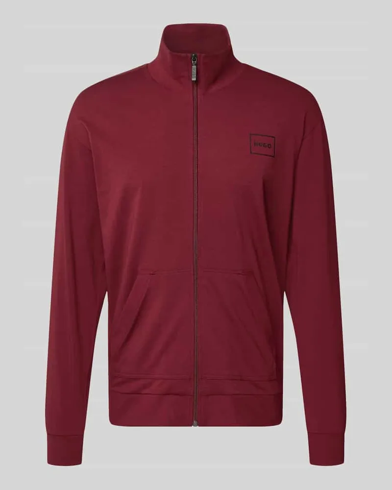 HUGO BOSS Regular Fit Langarmshirt aus Baumwoll-Mix Modell 'MIX&MATCH 