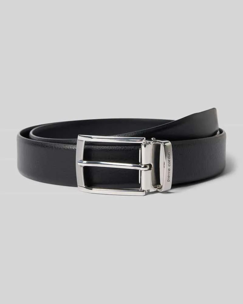 Pierre Cardin Gürtel mit Dornschließe Black