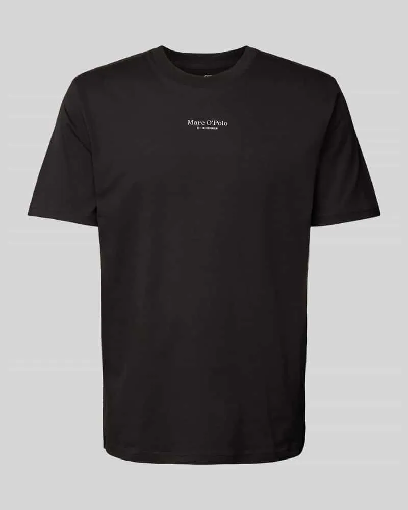 Marc O'Polo Regular Fit T-Shirt aus reiner Baumwolle 