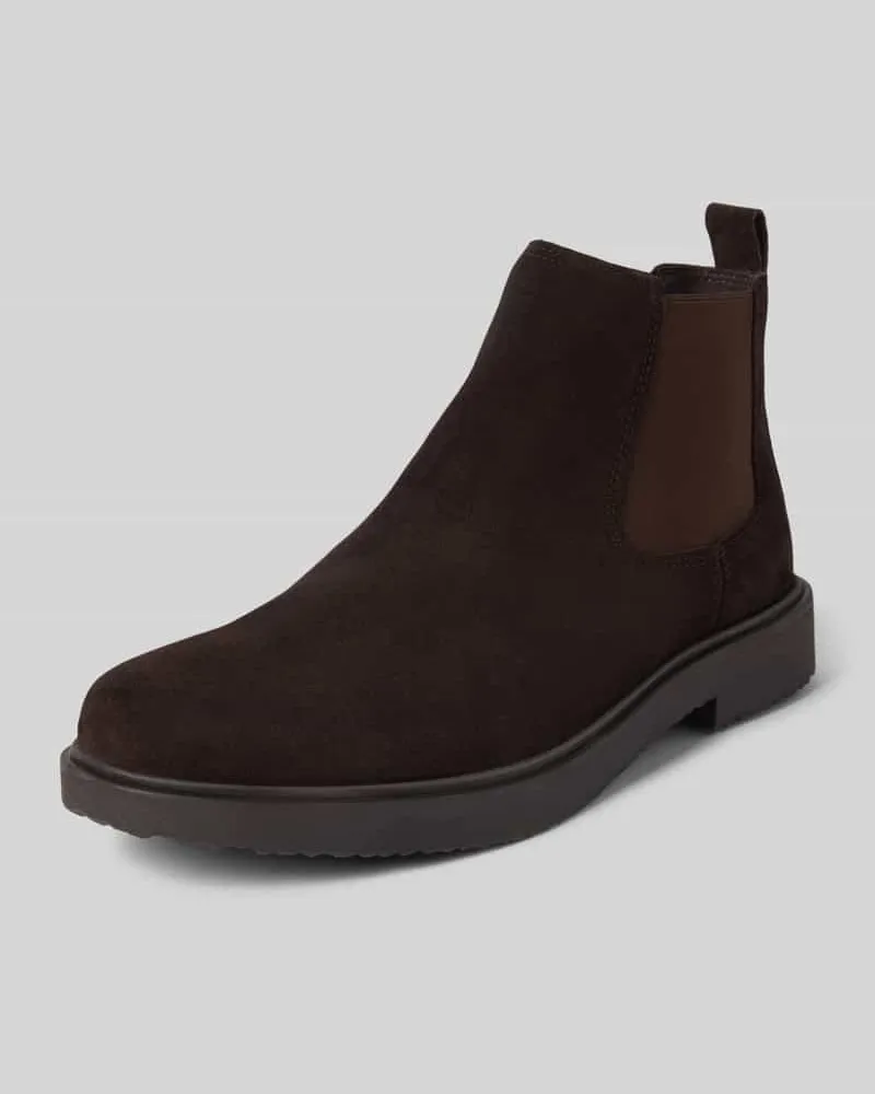 Geox Chelsea Boots mit Zugschlaufe Modell 'MASSIMIANO 