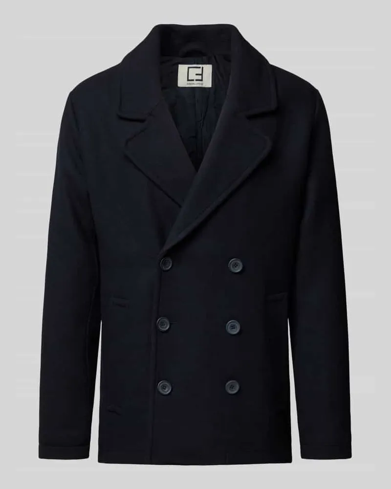 Casual Friday Jacke mit Reverskragen Modell 'METS Dunkelblau
