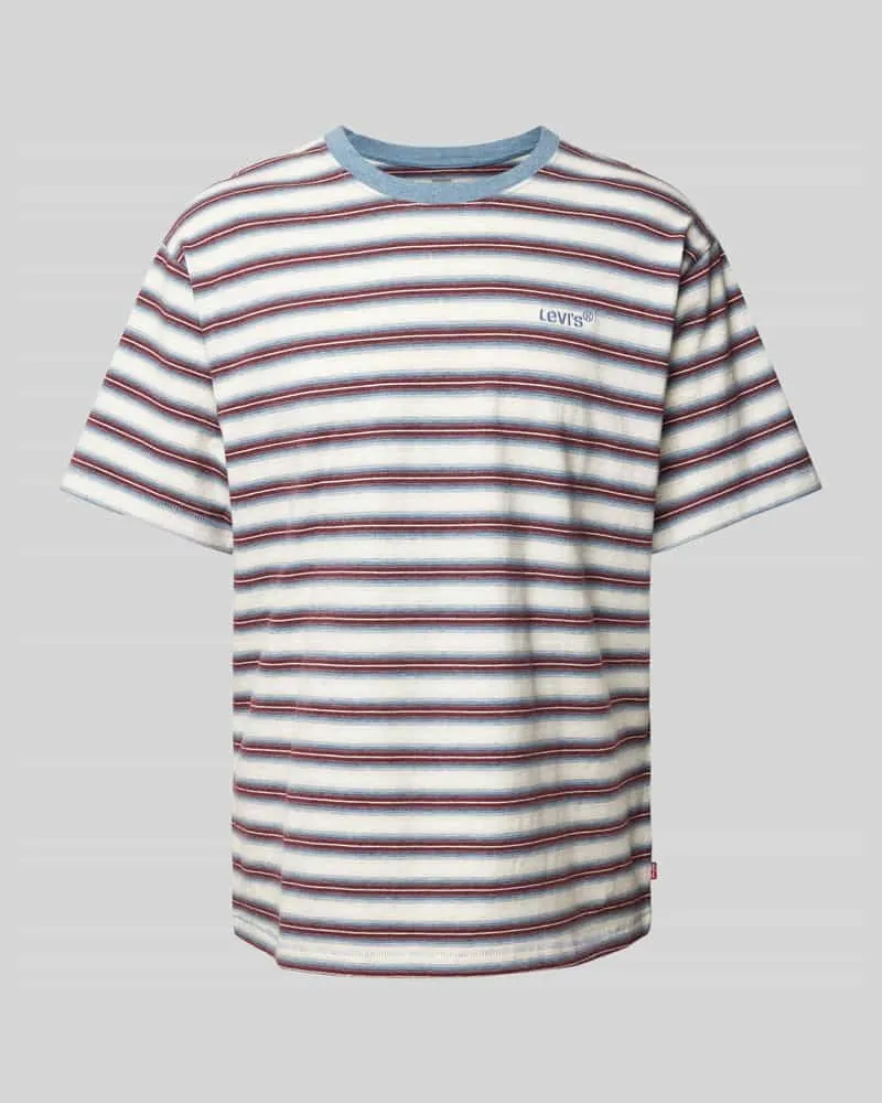 Levi's T-Shirt mit Label-Stitching 