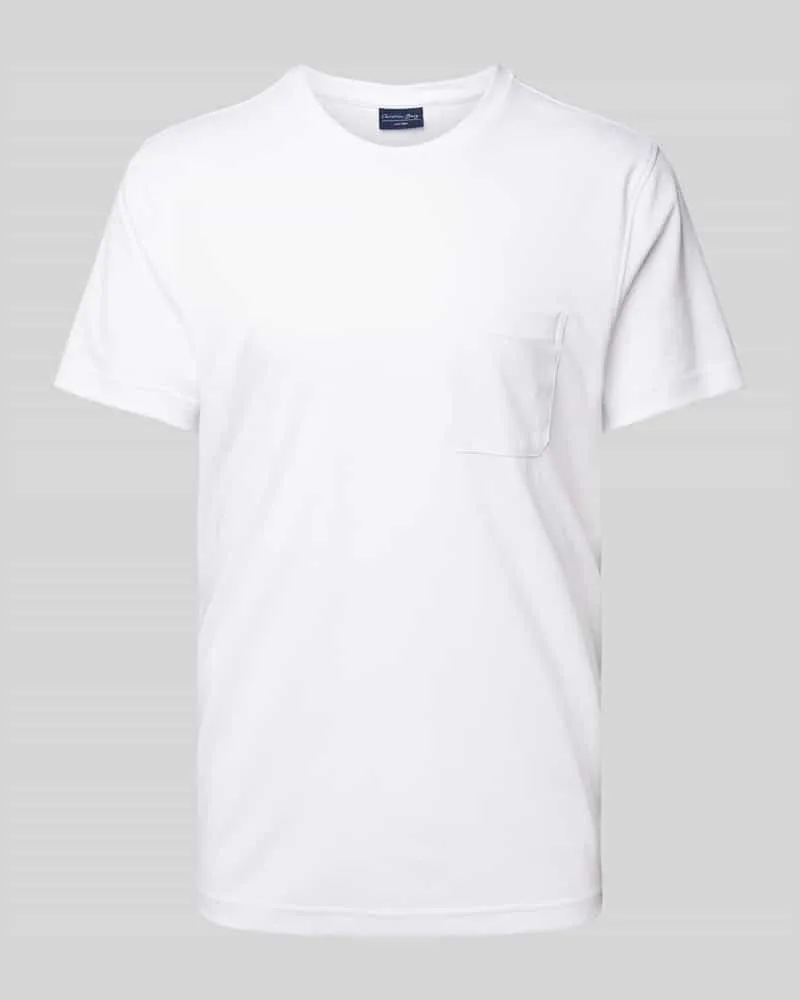 Christian Berg T-Shirt mit Brusttasche 