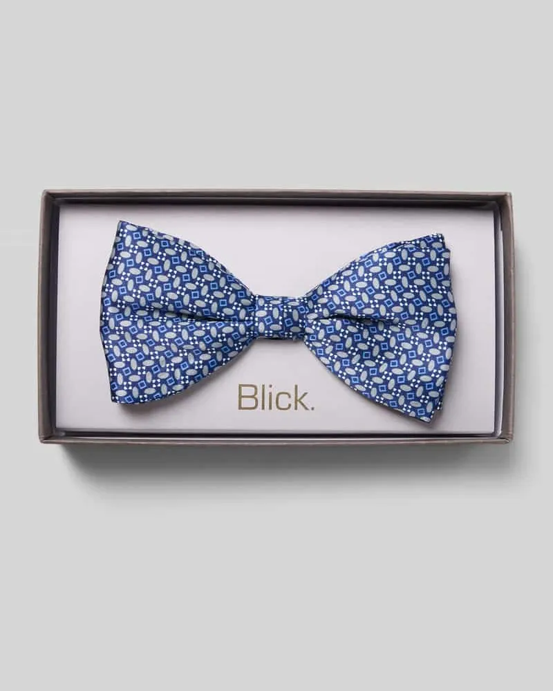 Blick Fliege aus Seide im Allover-Look Modell 'Jeremy Black
