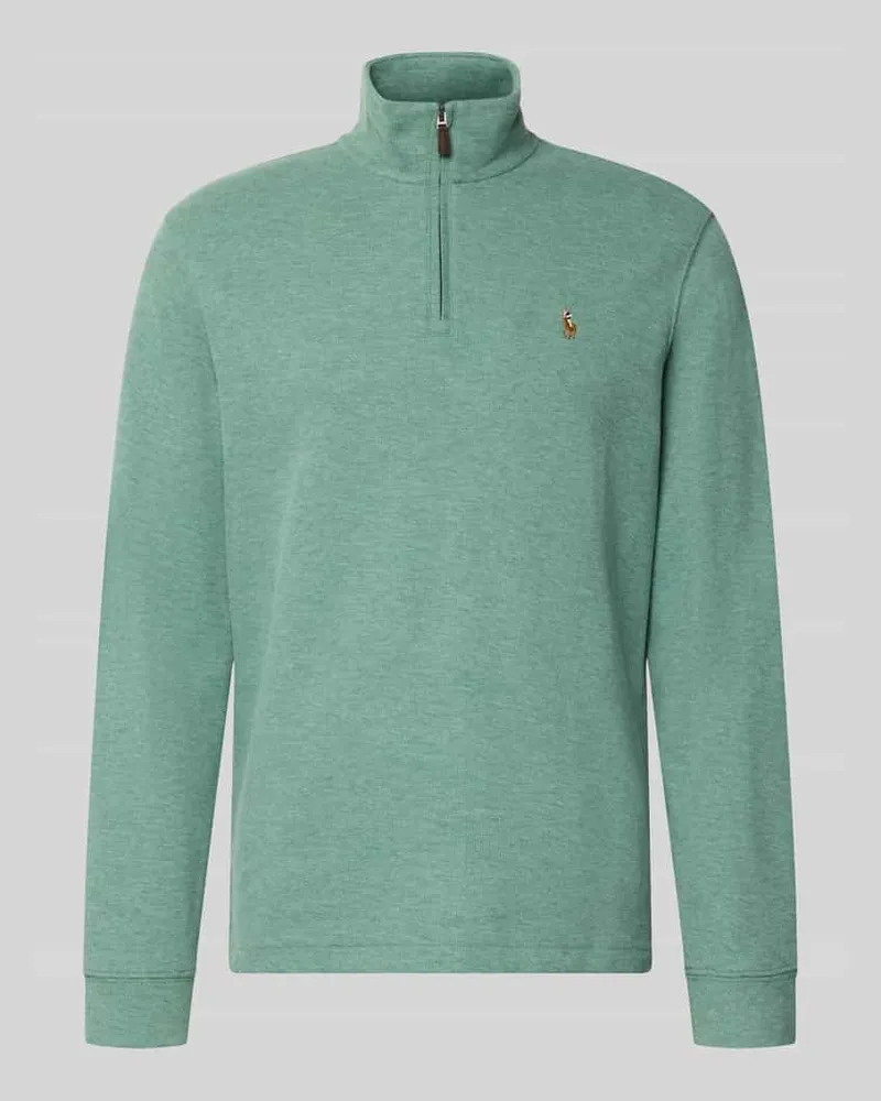 Ralph Lauren Relaxed Fit Troyer aus reiner Baumwolle Lind