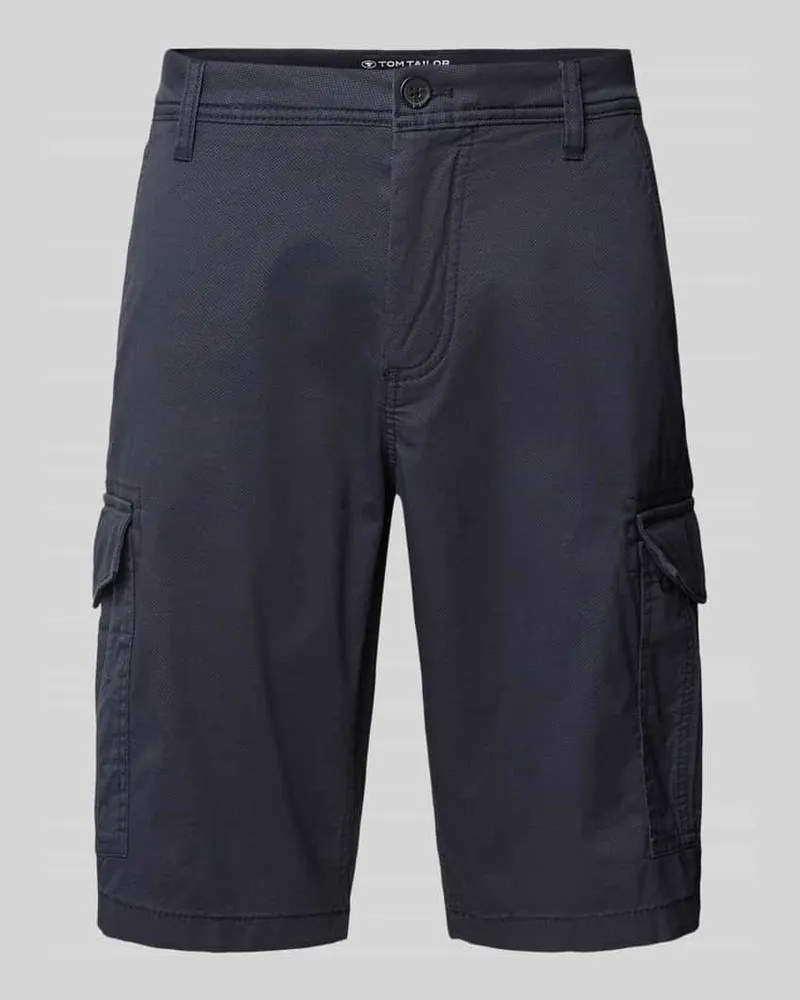 Tom Tailor Regular Fit Cargoshorts aus Baumwoll-Mix 