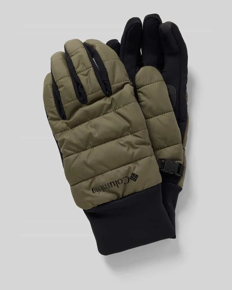 Columbia Sportswear Company Handschuhe mit Label-Print Gruen