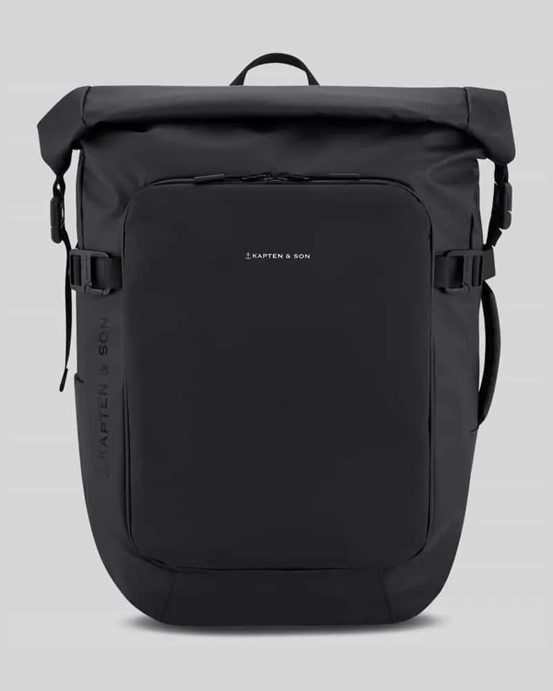 Kapten & Son Rucksack mit Flüssigkeitsbeutel Modell 'LISBON PRO Black