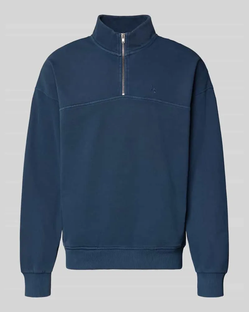 Levi's Sweatshirt mit Reißverschluss Modell 'MARINA QUARTER ZIP Jeansblau