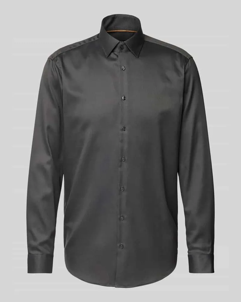 JAKE*S Regular Fit Business-Hemd mit Kentkragen 