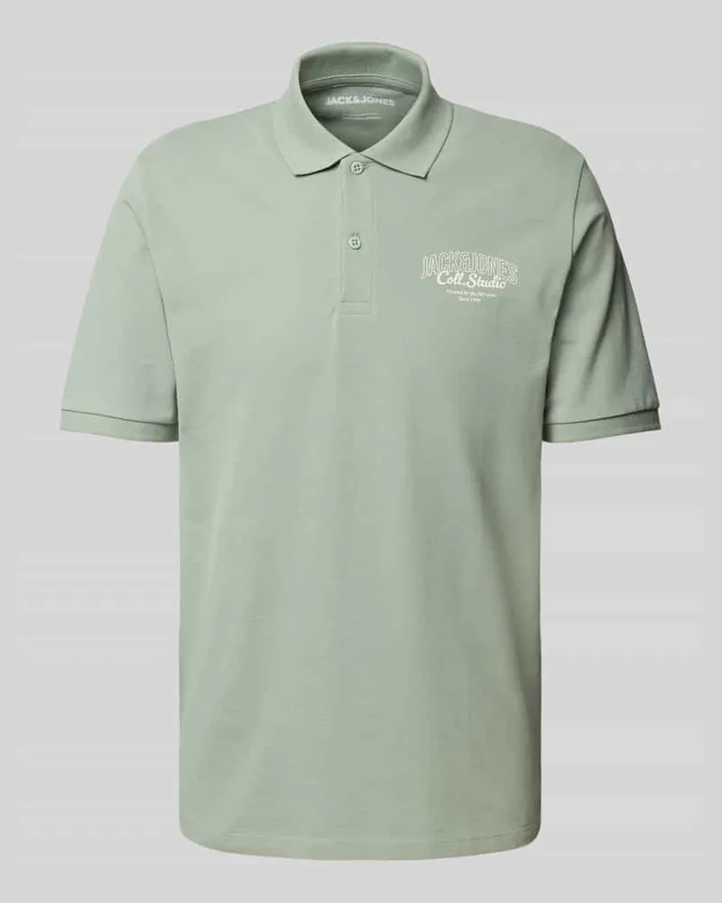 Jack & Jones Regular Fit Poloshirt mit Knopfleiste Modell 'MAKOTO 