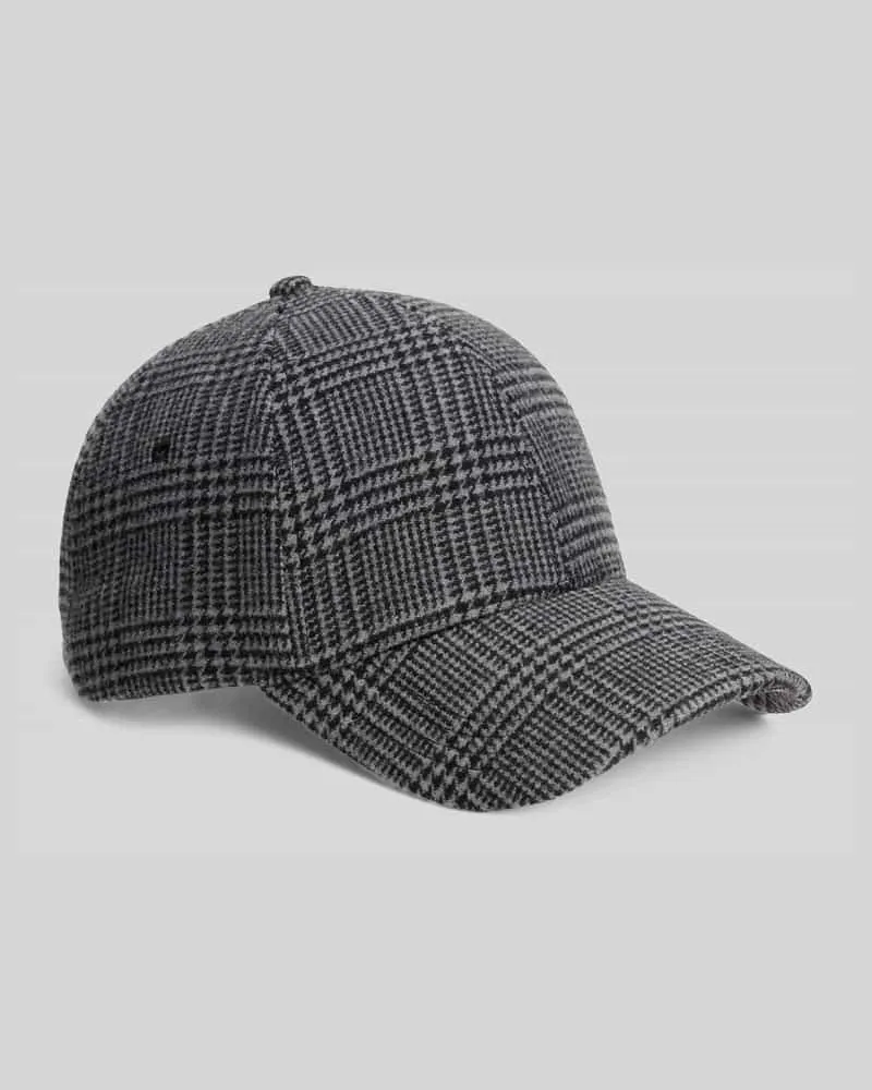 Tommy Hilfiger Basecap aus Woll-Mix Black