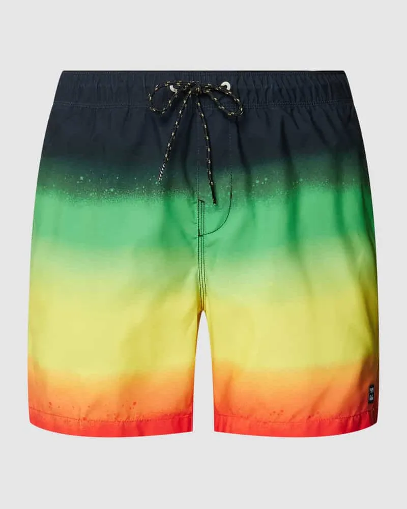 Billabong Badehose mit Label-Patch Modell 'FADE Black
