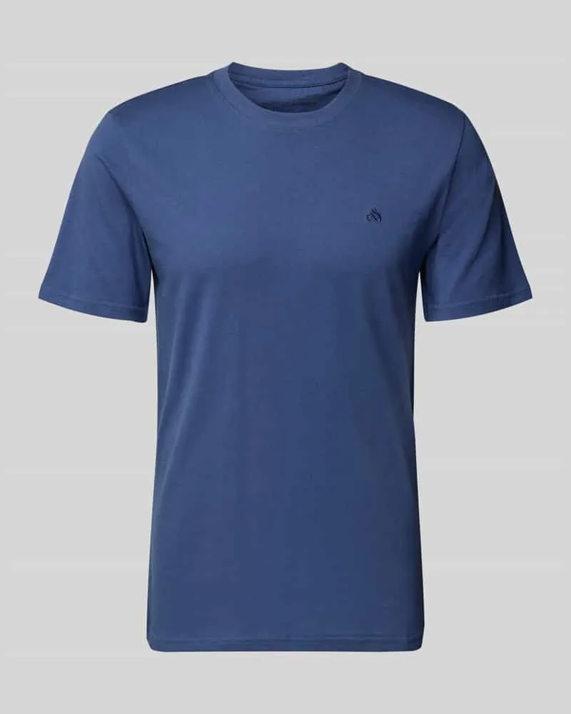 Scotch&Soda T-Shirt mit Label-Stitching Royal